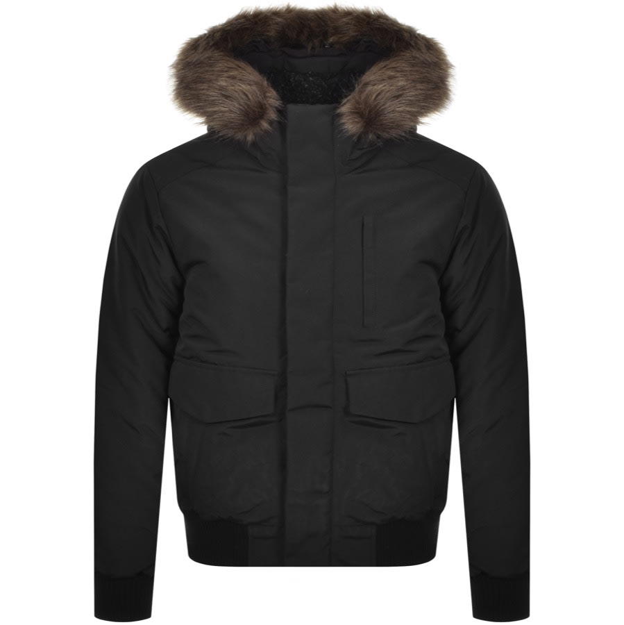 Alternative Image for ProductSuperdry Hooded Everest Jacket Black1